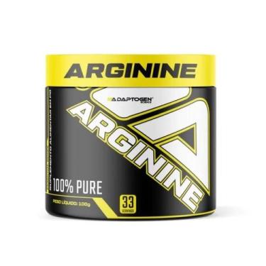 Imagem de Arginina Adaptogen Science 100g Suporte Vasodilatação e Força