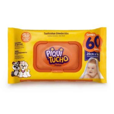 Imagem de Lenco Umedecido 60 unidades Hidrate Toalhinha Piquitucho 36998
