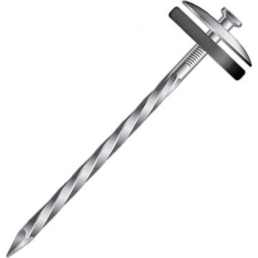 Imagem de Prego Telheiro Gerdau Galvanizado Ardox 18X36 (3,40X83mm) Pacote 1/2Kg