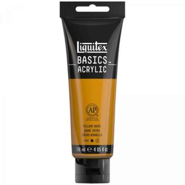 Imagem de Tinta Acrilica Liquitex Basics 118ml 416 Yellow Oxide