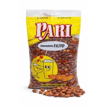Imagem de AMENDOIM PARI 1,005kg FRITO COM PELE CROCANTE SALGADO