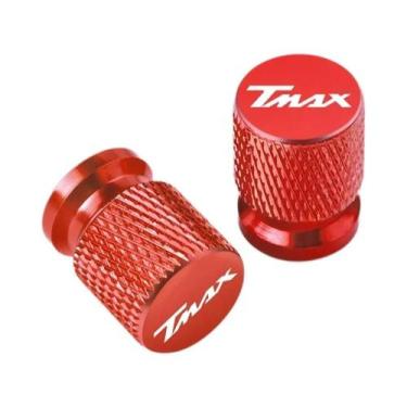 Imagem de Tampas De Válvula De Pneu Em Alumínio CNC Para Motocicletas YAMAHA TMA