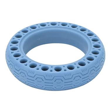 Imagem de Acessório de Scooter Elétrica, Excelente Aderência Bom Efeito de Absorção de Choque Scooter Elétrico Pneu Multicolor para Scooter Elétrico Max G30D(azul)