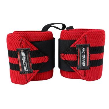 Imagem de Munhequeira Profissional Crossfit vermelho com preto