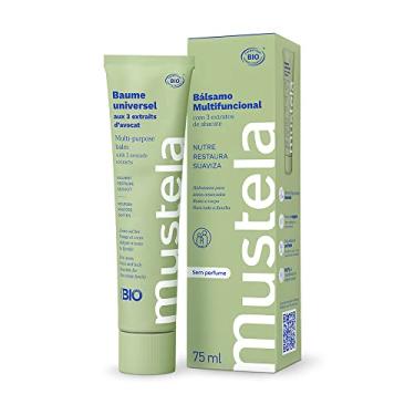 Imagem de Mustela Bálsamo Multifuncional 75ml - Hidratante para áreas ressecadas do corpo com 3 extratos de Abacate, com 99,7% de ingredientes de origem natural - Para Bebês, Crianças e toda a Família