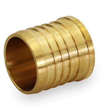 Imagem de Everflow EPPL0100-NL 2.5cm Lead Free Brass Pex Barb Plug, Brass Construction, Compatible with PEX Piping crimp or Clamp, Low-Cost plumbing Connexion System, Durability, Easy to Instal