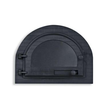 Imagem de Porta Forno Ferro Igloo Com Vidro Libaneza 26,5x36,5cm