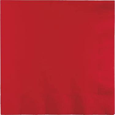 Imagem de Guardanapos de papel 3 camadas de toque de cor, 250 unidades, vermelho cl ssico