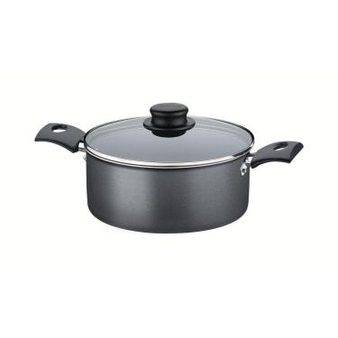 Imagem de Caçarola Tramontina Turim 22cm 3,7l Em Alumínio Com Antiaderente Starflon Max Chumbo Tramontina