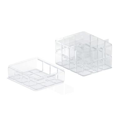 Imagem de Caixa Organizadora Com 8 Divisórias Bisote 18x15x10 CM