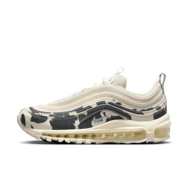Imagem de Nike Tênis feminino Air Max 97" com estampa de vaca - preto cromado (FN7173 133), Vela - preto cromado, 6
