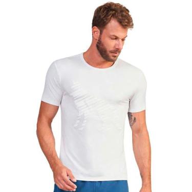 Imagem de Camiseta Acostamento Modal Ve24 Branco Masculino