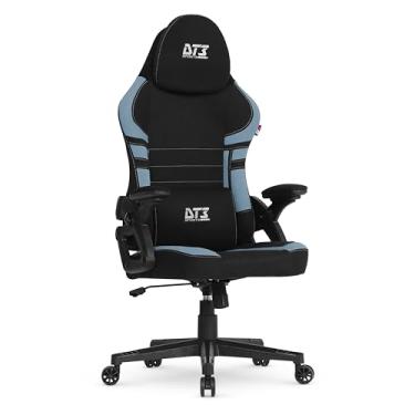 Imagem de Cadeira Gamer DT3 GX, reclinável, apoio de cabeça ajustável, apoios de braços com ajuste de profundidade, revestimento em tecido Max2Weave™, suporta até 110kg e altura máx. de 1,75m (Blue)