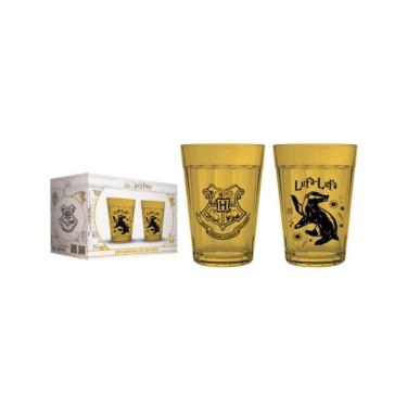 Imagem de Copo Americano Prime Harry Potter Casas 190 ML - Luva Com 2 Unid - Lufa Lufa