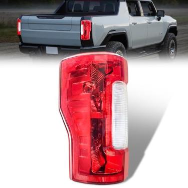 Imagem de Conjunto de lâmpada traseira do lado esquerdo do motorista compatível com Ford F250 F350 2017 2018 2019 Super Duty com lâmpadas e arnês HC3Z13405D sem ponto cego sem LED