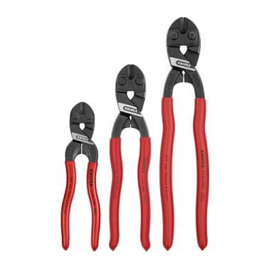 Imagem de KNIPEX Ferramentas 00 20 05 US2 3 peças CoBolt® Conjunto de cortadores de parafuso compacto