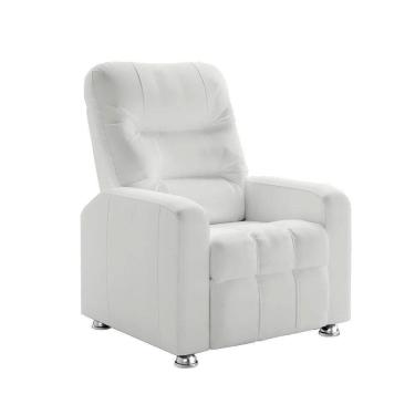 Imagem de Poltrona Do Papai Reclinável Maldivas Corano Branco Speciale Home Branco