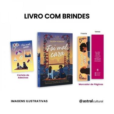 Imagem de Foi Mal, Cara + Cartela De Adesivos + Marcador