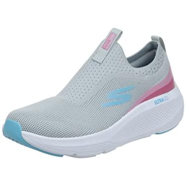 Imagem de Skechers Go Run Elevate-Hot Streak Tênis feminino, Cinza/rosa, 35