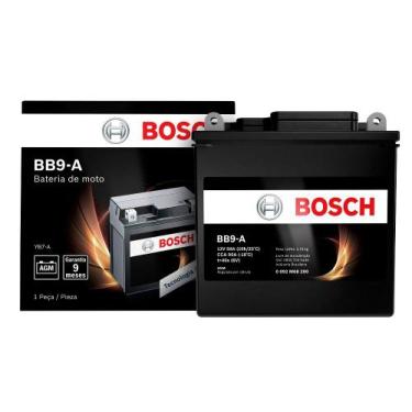 Imagem de Bateria Moto SUNDOWN V-BLADE Bosch 9ah bb9-a (yb7-a) - BOSCHH