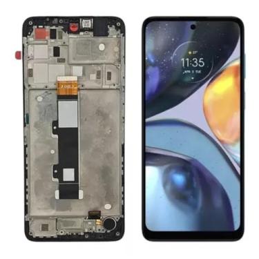 Imagem de Tela Frontal Touch Display Para Moto G22 Xt2231 Com Aro