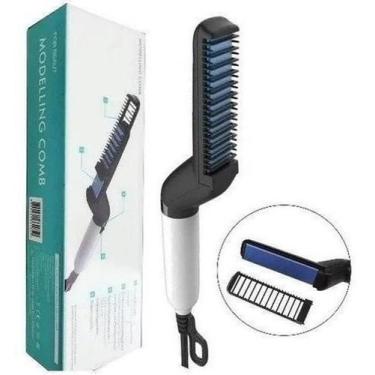 Imagem de Chapinha Para Barba Cabelo Topete Modelador Alisador Bivolt - OEM, Biv