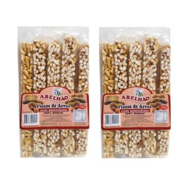 Imagem de Arroz Doce Caramelizado Amendoim Abelhão 100g - 2 Unid