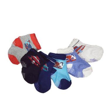 Imagem de Kit Bebê 9 Peças Pijama Tamanhos 1 2 e 3 Touquinhas e Meias - Koala Ba