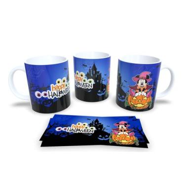 Imagem de Canecas de Porcelana Personalizadas Halloween 3 - Estampa Sublimada, M
