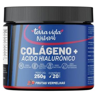 Imagem de Colágeno Com Ácido Hialuronico Com Sabor 250g - Cabelo, Pele e unhas -