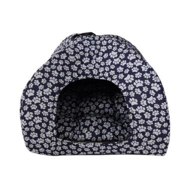 Imagem de Cama Pet 2x1 Casinha Cabana Toca Iglu Cães Gato Almofada - Luma Pet 