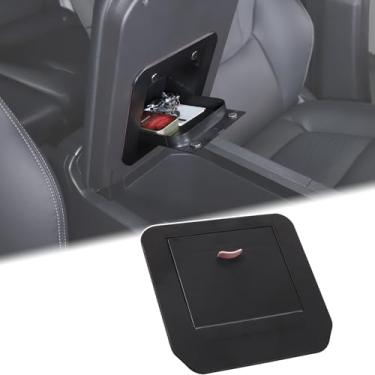 Imagem de Caixa de armazenamento oculta para apoio de braço para carro Toyot@ Land Cruiser 250 Prado 2024 2025 console central corrimão caixa de armazenamento de privacidade bandeja organizadora apoio de braço