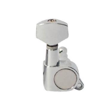 Imagem de Tarraxa Phx Guitarra Blindada 6L Indiv. Cromada 6 Unid TR-S4 - Phoenix