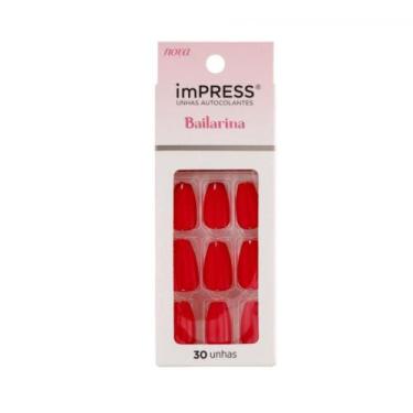 Imagem de Unhas Autocolantes Kiss Ny Impress Bailarina Danty Bipam522br - KISS N