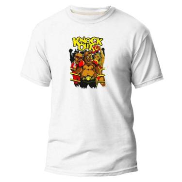 Imagem de Camiseta Algodão Premium Estampa Digital Knock Out Gorila - NoBrand, B