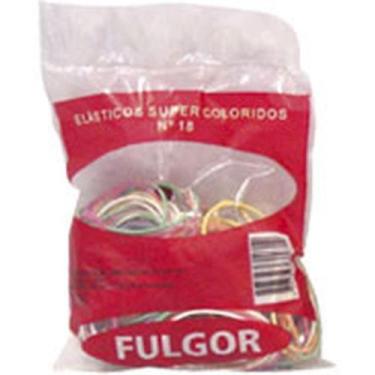 Imagem de Elástico Colorido Látex N18 Pacote com 100G - Fulgor