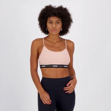 Imagem de Top Puma Light Feminino Rosa, EG
