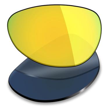 Imagem de Mryok Lentes de reposição polarizadas para Oakley Crosshair S - Ouro 24K