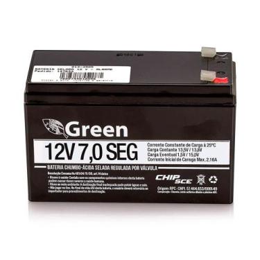 Imagem de Bateria Selada Green Estacionaria VRLA 12V 7AH Segundos