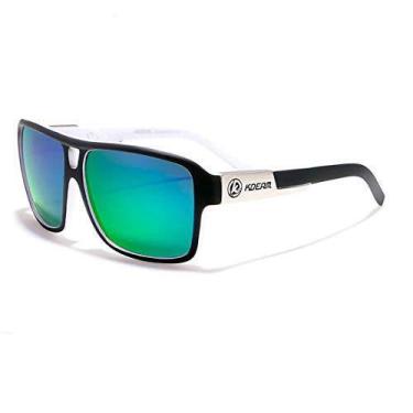 Imagem de Óculos de Sol Design Retangular KDEAM Lentes Antirreflexo uv400, Polar