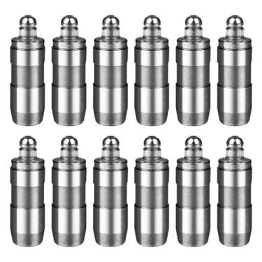 Imagem de Pubotlu 12 peças de elevadores hidráulicos de aba plana, elevador de válvula substitui M65293V 3L3Z-6564-A 5L1Z-6500-A, compatível com Fo-rd Lincoln Mer-cury