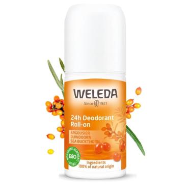 Imagem de Desodorante Weleda Sea Buckthorn 50mL 24H Roll-On para mulheres/homens