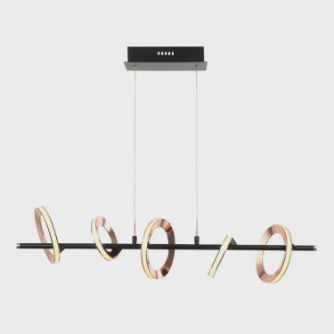 Imagem de Pendente 85x84,5x84,5cm Ginga BB011 Bella Iluminação