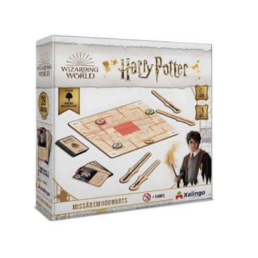 Imagem de Jogo Tabuleiro Missão em Hogwats Harry Potter - Xalingo