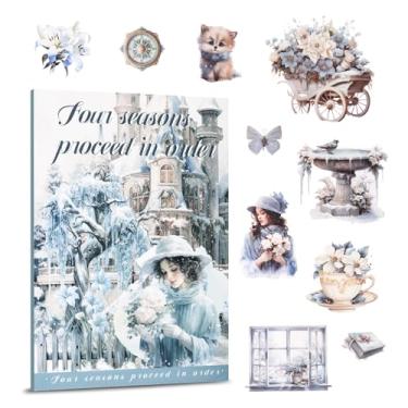 Imagem de RISYPISY Adesivo PET de 20 folhas (inverno)