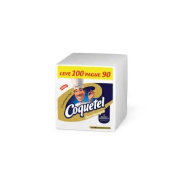 Imagem de Guardanapo de papel coquetel p 22x23 leve 100 pague 90 folhas - carta 