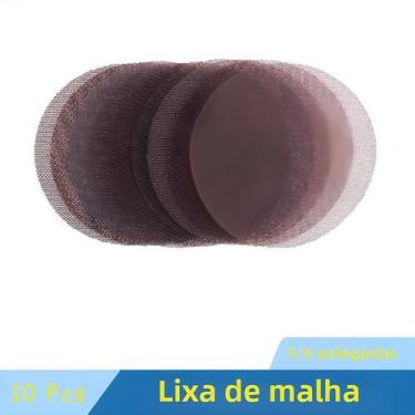 Imagem de Discos de Lixa Abrasivos 5/6" - 10 Peças (60 a 1000 Grãos) - Gancho e 