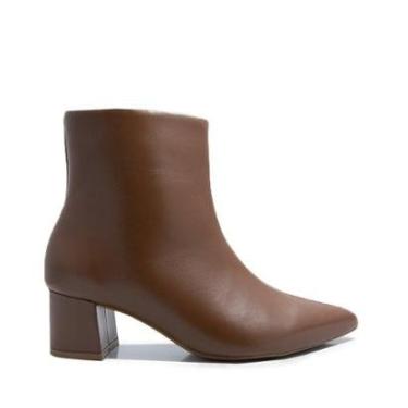 Imagem de Bota Unique Couro Bico Fino-Feminino