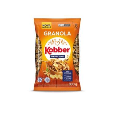Imagem de Granola De Cereais Banana e Mel 800gr Kobber