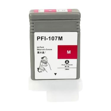 Imagem de Tinta Lotus Magenta Compatível para Plotter Canon PFI-107 130ml, Compatível com Modelos IPF670, IPF680, IPF685, IPF770, IPF780, IPF785